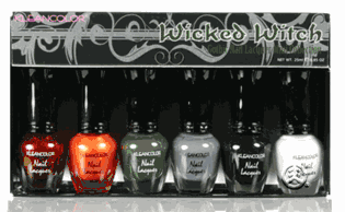 KleanColor Wicked Witch Gothic Nail Lacquer Mini Collection