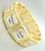 Mat Silver Gold FRUIT OF SPIRIT Bracelet