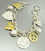 Mat Silver Gold PEACE Prayer Bracelet