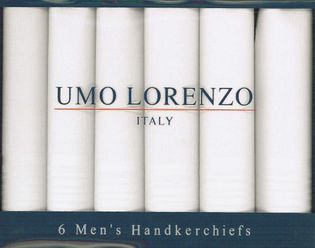 Men's Handkerchiefs (White)