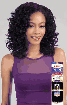 Milky Way PURE 100% Human Hair Weave Glam Roll Weave 12 Inch