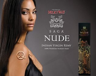 Milky Way Saga Nude Remy Natural Yaky 10" 12"