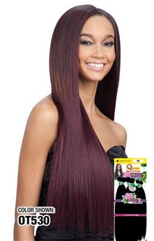 MilkyWay Que 100% Human Hair MasterMix Malaysian Silk Press Yaky 7PCS (18",20",22")