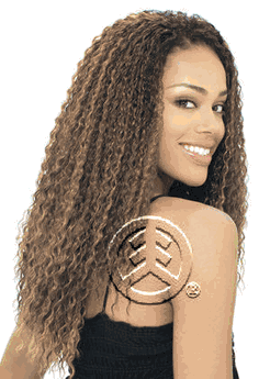 Model Model Equal Synthetic Brazilian Curl Weaving