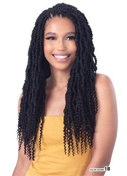 Model Model Glance Braid 3X Springy Passion Twist 18" (NEW!!!)