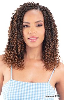 Model Model Glance Braid TIMELESS Crochet Latch Hook Braid 4X BOHO PASSION TWIST