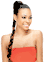 Model Model Glance French Braid Bun