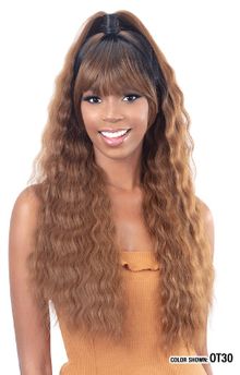 Model Model Half-Up HD Lace Front Wig Poppy
