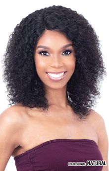 Model Model HAUTE 100% Human Hair HD Lace Front Wig Water Curl 16"