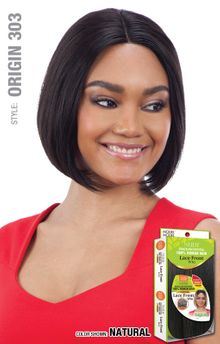 Model Model NUDE Brazilian Natural 100% Human Hair Lace Front Wig ORIGIN 303