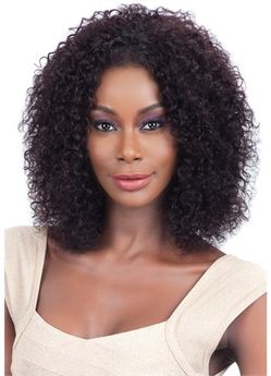 Model Model Nude Brazilian Virgin Remy 100% Human Hair Fresh Wet & Wavy Bohemian Curl 7PCS (10/12/14)