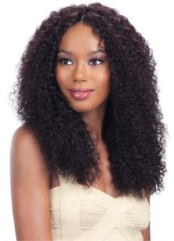 Model Model Nude Brazilian Virgin Remy 100% Human Hair Fresh Wet & Wavy Bohemian Curl 7PCS (14/16/18)