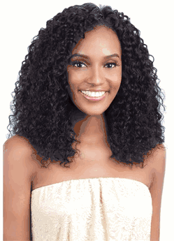 Model Model Nude Brazilian Virgin Remy 100% Human Hair Fresh Wet & Wavy Deep Wave 7PCS (10/12/14)