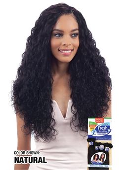 Model Model Nude Brazilian Virgin Remy 100% Human Hair Fresh Wet & Wavy Natural Wavy 7PCS (18/20/22)