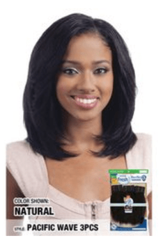 Model Model NUDE Fresh Wet & Wavy 100% Unprocessed Human Hair Pacific Wave 3PCS Weave