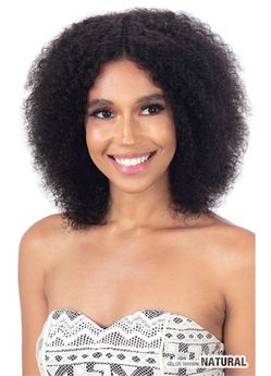 Model Model Nude Fresh Wet & Wavy Lace Frontal Brazilian Natural 100% Human Hair Wig Cavalla Curl (NEW!!!)