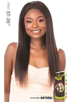 Model Model NUDE Premium Brazilian Natural 100% Human Hair 13"X6" Lace Frontal Wig Straight 26"