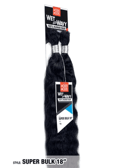 Model Model Wet & Wavy 100% Human Hair Super Bulk 18"