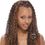 Model Water Wave Bulk Human Hair 18"