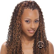 Model Water Wave Bulk Human Hair 18"