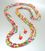 Multi Beads Necklace Set with Earrings