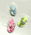 Multi Enamel Flip Flop Toe Rings