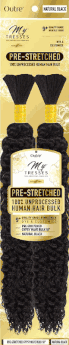 MyTresses 100% Unprocessed Human Hair Gold Label Pre-Stretched Human Hair Gypsy Wave Bulk