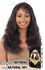 Naked Brazilian Natural 100% Human Hair Premium Whole Lace Natural 501 Wig
