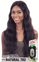 Naked Freedom 5" Lace Part Wig 100% Human Hair Natural 702