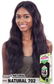 Naked Freedom 5" Lace Part Wig 100% Human Hair Natural 702
