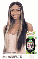 Naked Freedom 5" Lace Part Wig 100% Human Hair Natural 703