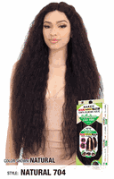Naked Freedom 5" Lace Part Wig 100% Human Hair Natural 704