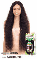 Naked Freedom 5" Lace Part Wig 100% Human Hair Natural 705