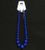 Necklace Earring Set Blue