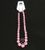 Necklace Earring Set Pink