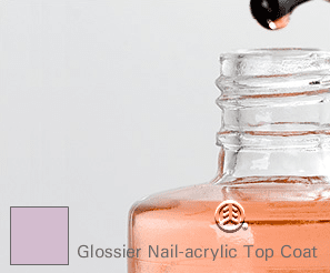 Nicka Nail Polish Glossier Nails-Acrylic Top Coat