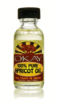 OKAY 100% Apricot Oil 1oz
