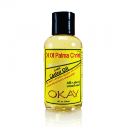 OKAY 100% Pure Palma Christi Castor Oil 4oz