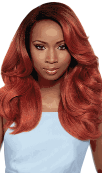 Outre High Tex Heat Resistant Fiber L-Part Swiss Lace Front Wig Sherise