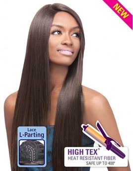 Outre High Tex Heat Resistant Fiber Lace Front Parting Wig - Mona