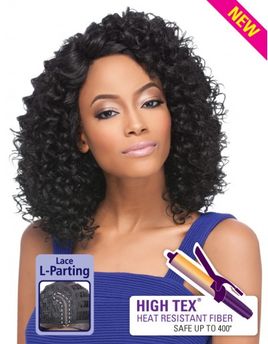 Outre High Tex Heat Resistant Fiber Lace L- Parting Wig - DONNA