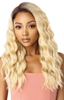 Outre High Tex Heat Resistant Fiber Swiss Lace L-Parting Lace Front Wig Jamilah (NEW!!!)