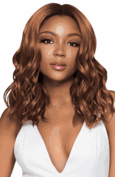 Outre Lace Front Wig High-Tex Blunt Cut Curly Wig Aubree