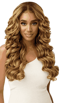 Outre Perfect Hairline Synthetic HD Lace Wig - EVERETTE 26" (13x6 lace frontal)