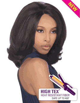Outre Premium Synthetic Hi-Tex Lace Front Wig Onyx