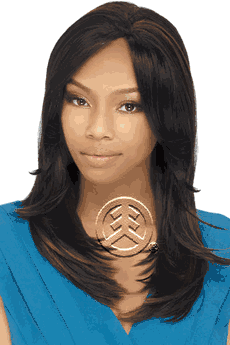 Outre Premium Synthetic Lace Front Wig LaQueen (Hi-Tex)