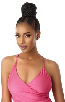 Outre Pretty Quick Premium Synthetic Fiber Bun Zora Braid Large (NEW!!!)