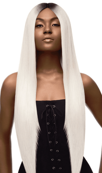 Outre Synthetic Hair Swiss I Part Lace Front Wig EMILIA 32 Inch