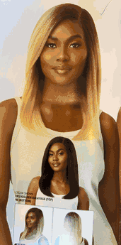 Outre Synthetic HD High Tex Lace Front Wig NATURAL YAKI 18"