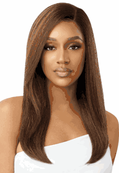 Outre Synthetic HD High Tex Lace Front Wig NATURAL YAKI 22"
